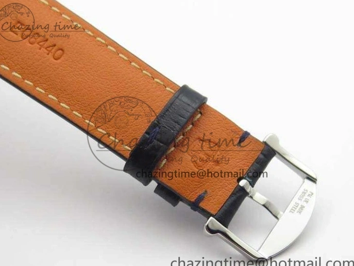 MIROTIME 0201 MoistureWicking Da Vinci IW356601 SS MKF 1:1 Best Edition Blue Dial On Black Leather Strap A 7233